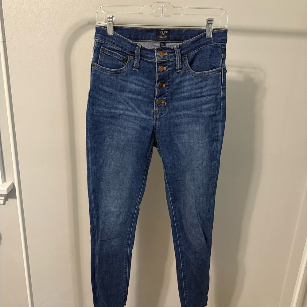 Women's High Rise Skinny Jeans, size 27